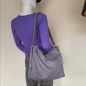 Michael Kors Angelina Large Convertable Shoulder Bag - Lilac